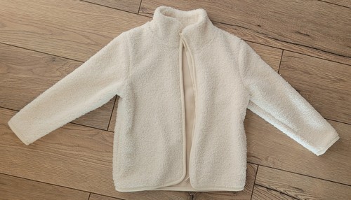 Kuschelige jacke weiß - kuschelige, weiß/creme