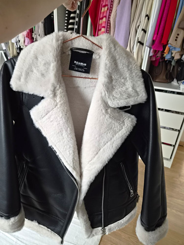 Pull bear damen bikerjacke - bikerjacke, xs