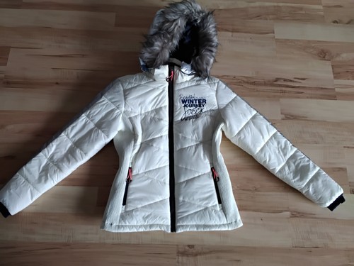 Winterjacke cremeweiß von