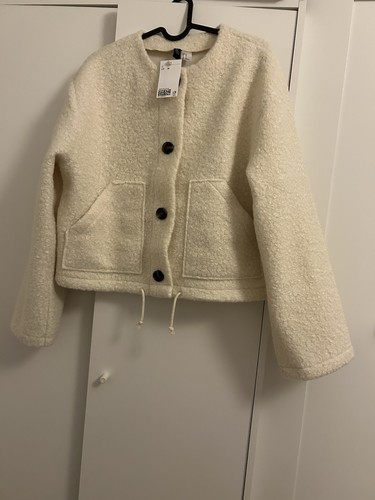 Damen bouclé jacke - h&m,