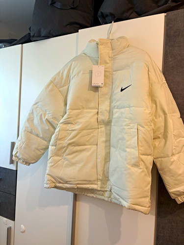Nike steppjacke creme unisex - nike, l