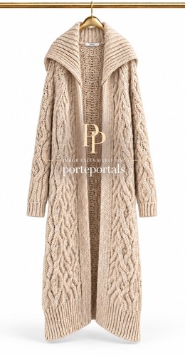 Zara strickmantel jacke - strickmantel, mantel