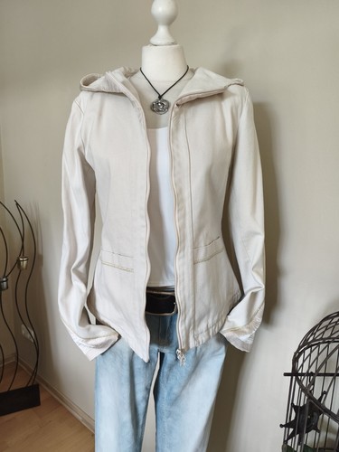 Jacke vila creme kapuze - jacke,