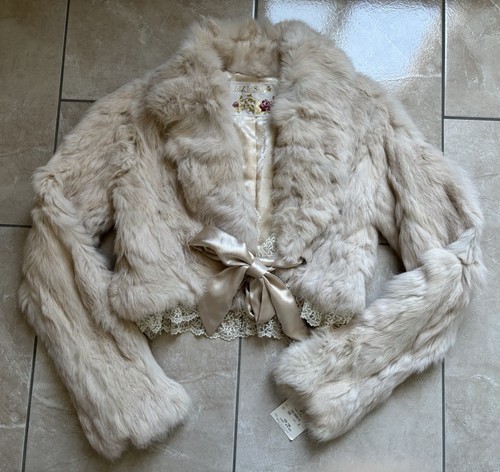 Lizlisa jacke flauschig rabbit - jacke,