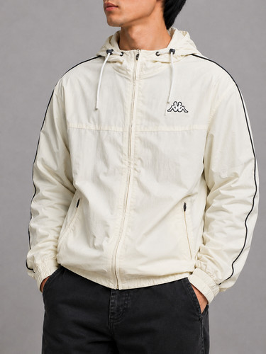 Kappa windbreaker creme - windbreaker, –