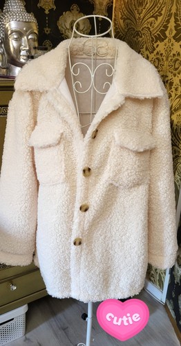 Damen teddy jacke - jacke, hemd