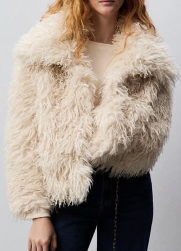 Flauschige teddy plüsch jacke - teddy,