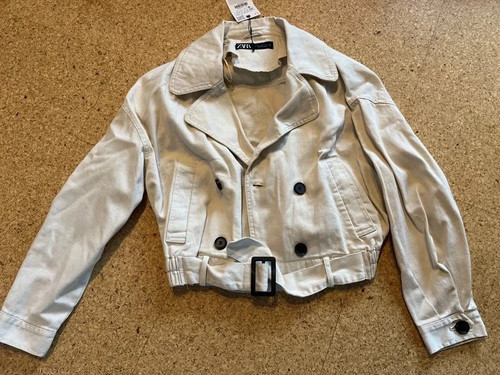 Zara jacke creme - zara,