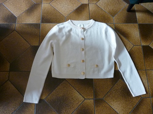 Strickjacke von creme - strickjacke, h&m,
