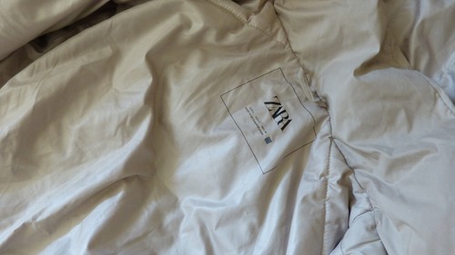 Zara steppjacke creme - zara, creme/beige