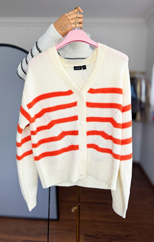Lmtd strickjacke creme - lmtd,