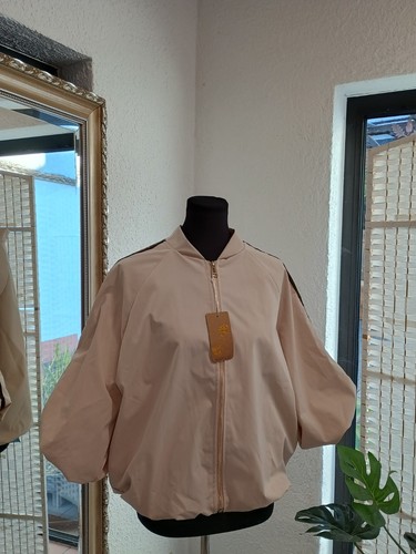 Stylische allover ballon jacke - stylische,