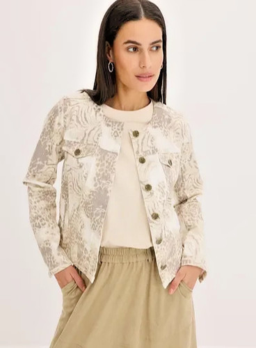 Jeansjacke creme - 👍jeansjacke,