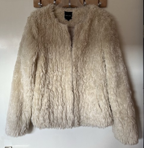Faux fur kunstpelz - fur, creme