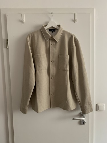 Hemdjacke overshirt creme - /,