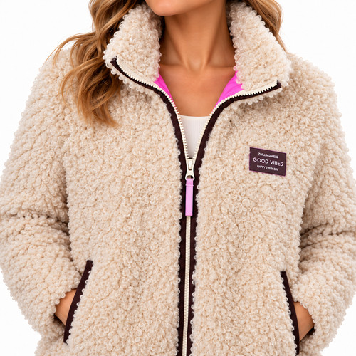 Zwillingsherz damen teddyjacke - damen,