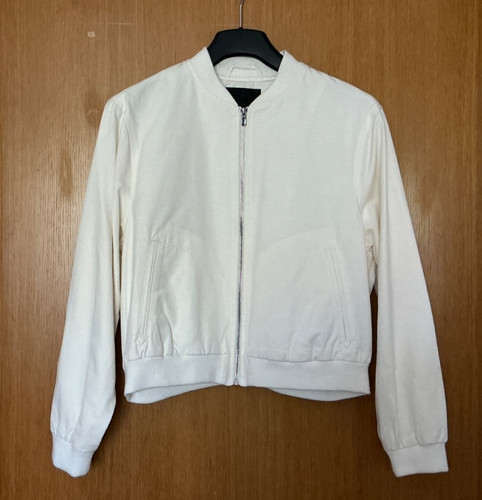 Damen bomberjacke creme - damen, bomberjacke,